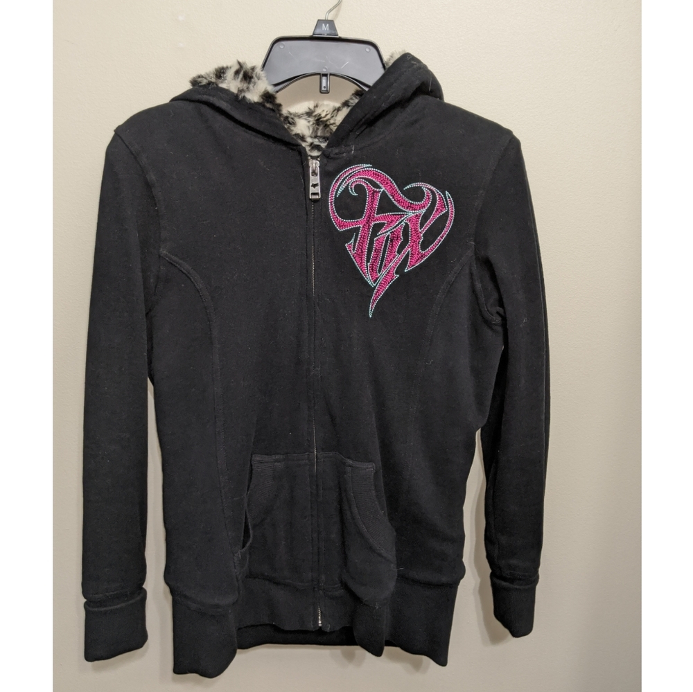 Fox zip up hoodie